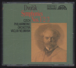 Antonín Dvořák - The Czech Philharmonic Orchestra, Václav Neumann - Symphonies Nos. 1/2/3 (2CD)