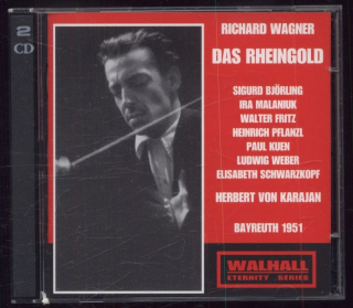 Herbert von Karajan, Orchester der Bayreuther Festspiele, Sigurd Björling, Werner Faulhaber, Robert Bernauer - Das Rheingold (2CD)