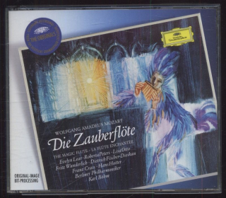 Wolfgang Amadeus Mozart - Evelyn Lear / Roberta Peters / Lisa Otto / Fritz Wunderlich / Dietrich Fischer-Dieskau / Franz Crass / Hans Hotter / Berliner Philharmoniker / Karl Böhm - Die Zauberflöte = The Magic Flute = La Flute Enchantée (2CD)
