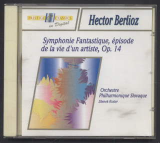 Hector Berlioz, Orchestre Philharmonique Slováque, Zdenek Kosler* - Symphonie Fantastique, Op. 14 (Episode De La Vie D'Un Artiste) (CD)