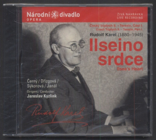 Rudolf Karel, Černý / Dřízgová / Sýkorová / Janál, Jaroslav Kyzlink - Ilseino srdce / Ilsea's Heart (CD)