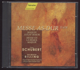 Franz Schubert, Helmuth Rilling, Oregon Bach Festival Orchestra, Oregon Bach Festival Choir - Messe As-Dur D 678 (CD)