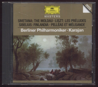 Bedřich Smetana / Franz Liszt / Jean Sibelius / Berliner Philharmoniker / Herbert von Karajan - The Moldau / Les Préludes / Finlandia / Pelléas Et Mélisande (CD)