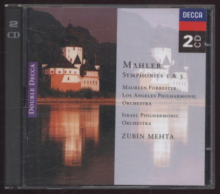 Gustav Mahler - Maureen Forrester, Los Angeles Philharmonic Orchestra, Israel Philharmonic Orchestra, Zubin Mehta - Symphonies 1 & 3 (2CD)