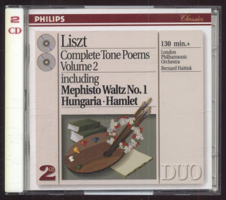 Franz Liszt - London Philharmonic Orchestra, Bernard Haitink - Complete Tone Poems Volume 2 Including Mephisto Waltz No. 1 / Hungaria / Hamlet (2CD)