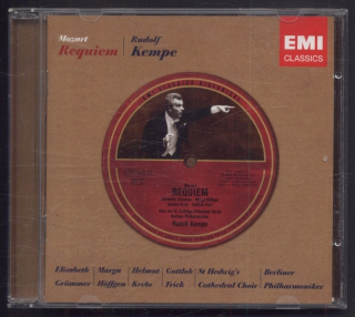 Wolfgang Amadeus Mozart, Rudolf Kempe - Requiem in D minor K626 (CD)