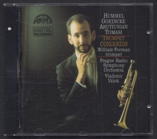 Hummel, Goedicke, Arutjunjan, Tomasi / William Forman, Prague Symphony Orchestra, Vladimír Válek - Trumpet Concertos / Koncerty pro trubku (CD)