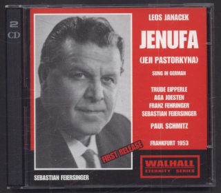 Leos Janacek - Jenufa (Frankfurt 1953, Paul Schmitz)  (2CD)