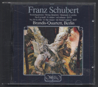 Franz Schubert, Brandis-Quartett, Berlin - Streichquartette No. 9 G-moll D 173 / No. 10 Es-dur D87 (CD)