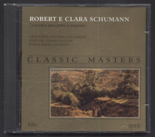 Robert e Clara Schumann - Conciertos para Piano e Orquesta (CD)