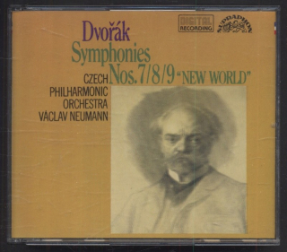Antonín Dvořák / Václav Neumann, The Czech Philharmonic Orchestra - Symphonies Nos. 7/8/9 "New World" (2CD)