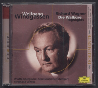 Richard Wagner / Wolfgang Windgassen -  Die Walküre (highlights) (CD)