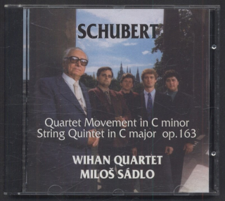 Schubert - Wihan Quartet, Miloš Sádlo - Quartet Movement, String Quintet Op. 163 (CD)