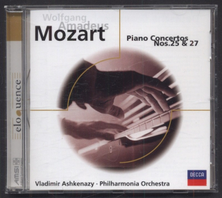 Wolfgang Amadeus Mozart / Vladimir Ashkenazy, Philharmonia Orchestra - Piano Concertos Nos. 25 & 27 (CD)