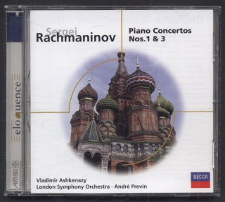 Sergei Rachmaninov - Vladimir Ashkenazy / London Symphony Orchestra / André Previn - Piano Concertos Nos. 1 & 3 (CD)