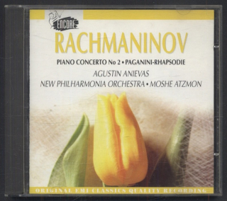Rachmaninov, Agustin Anievas, New Philharmonia Orchestra / Moshe Atzmon - Piano Concerto No 2 / Paganini-Rhapsodie (CD)