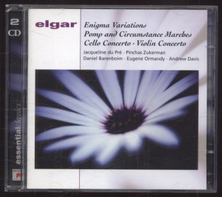 Elgar / The Philadelphia Orch., E. Ormandy, D. Barenboim, A. Davis, J. Du Pré, P. Zukerman, Philharmonia Orch., London Philharmonic Orch. - Enigma Variations, Pomp And Circumstance Marches, Cello Concerto, Violin Concerto, Cockaigne Ouverture (2CD)
