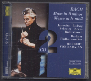 Johann Sebastian Bach / Janowitz, Ludwig, Schreier, Kerns, Ridderbusch, Berliner Philharmoniker, Herbert von Karajan - Mass In B Minor = Messe In H-moll (2CD)