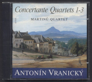Antonín Vranický, Martinů Quartet - Concertante Quartets 1-3 (2CD)