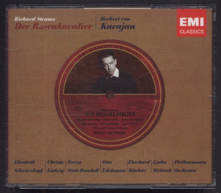 Richard Strauss - Elisabeth Schwarzkopf | Christa Ludwig | Teresa Stich-Randall | Otto Edelmann | Eberhard Wächter | Ljuba Welitsch | Philharmonia Orchestra | Herbert von Karajan - Der Rosenkavalier (3CD)
