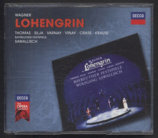 Richard Wagner - Thomas, Silja, Varnay, Vinay, Crass, Krause, Bayreuther Festspiele, Wolfgang Sawallisch - Lohengrin (3CD)