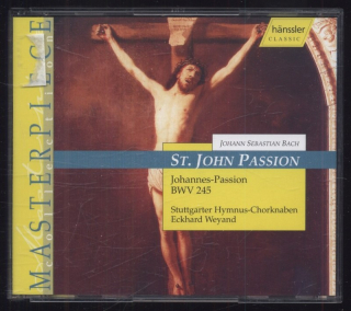 Johann Sebastian Bach / Stuttgarter Hymnus Chorknaben, Eckhard Weyand - St. John Passion BWV 245 (2CD)