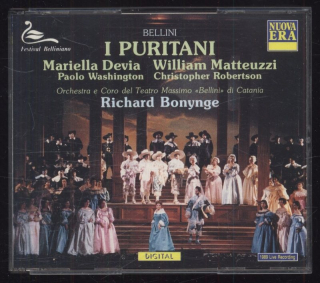Vincenzo Bellini / Richard Bonynge; Mariella Devia, William Matteuzzi, Paolo Washington, Christopher Robertson - I Puritani (2CD)
