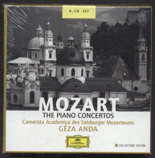 Mozart, Camerata Academica Des Salzburger Mozarteums, Géza Anda - The Piano Concertos (8CD)