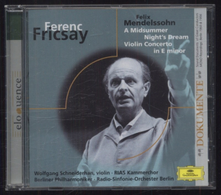 Felix Mendelssohn / Ferenc Fricsay - Fricsay donducts Mendelssohn : A Midsummer Night's Dream / Violin Concerto in E minor (CD)