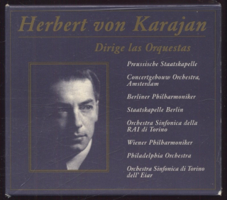 Herbert von Karajan - Herbert von Karajan dirige las Orquestas (10CD)