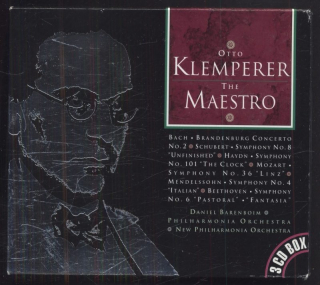 Otto Klemperer, Philharmonia Orchestra - Otto Klemperer: The Maestro (3CD)