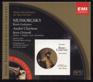 Mussorgsky - Boris Christoff / Diakov / Lanigan / Lear / Ouzounov / Chorus Of The National Opera Of Sofia / Orchestre De La Société Des Concerts Du Conservatoire / André Cluytens - Boris Godunov (3CD)