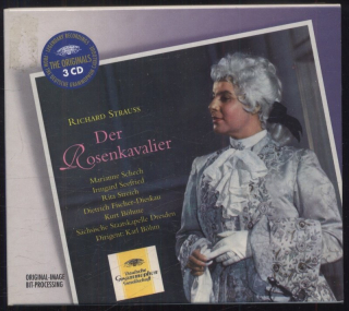 Richard Strauss - Marianne Schech, Irmgard Seefried, Rita Streich, Dietrich Fischer-Dieskau, Kurt Böhme, Sächsische Staatskapelle Dresden, Karl Böhm - Der Rosenkavalier (3CD)