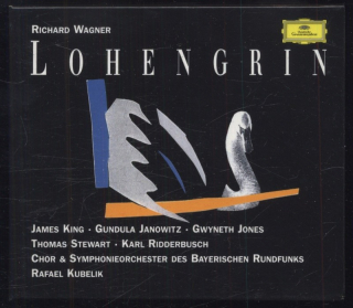 Wagner - Chor Und Symphonie-Orchester Des Bayerischen Rundfunks, James King (3), Gundula Janowitz, Gwyneth Jones, Thomas Stewart (2), Karl Ridderbusch, Rafael Kubelik - Lohengrin Pochette de l'album Richard Wagner - Lohengrin (3CD)