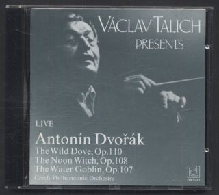 Antonín Dvořák - Václav Talich, Czech Philharmonic Orchestra - Václav Talich Present - The Wild Dove, Op. 110 / The Noon Witch, Op. 108 / The Water Goblin, Op. 107 (Live) (CD)