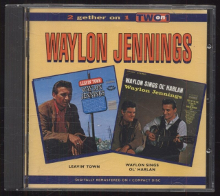 Waylon Jennings - 2 Gether On 1 - Leavin' Town / Waylon Sings Ol' Harlan (CD)