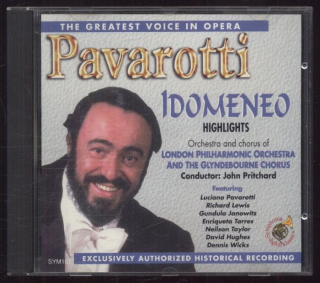 Pavarotti, London Philharmonic Orchestra, The Glyndebourne Chorus, John Pritchard - Idomeneo (highlights) (CD)