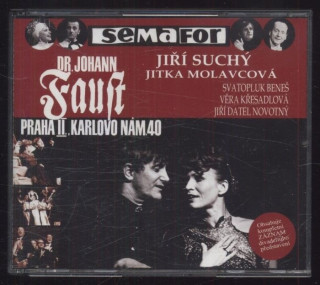 Jiří Suchý, Jitka Molavcová, Svatopluk Beneš, Věra Křesadlová, Jiří Datel Novotný, Ferdinand Havlík, Divadlo Semafor - Semafor Dr. Johann Faust Praha II., Karlovo Nám. 40 (2CD)
