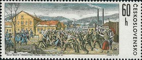 1921 - Dějiny KSČ ve výtvarném umění - Krompašská vzpoura