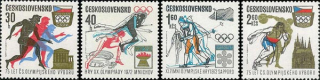 1933-1936 - 75. výročí ČSOV, OH 1972