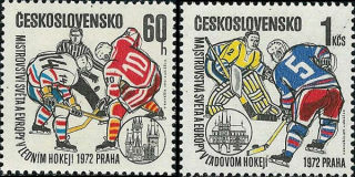 1953-1954 - MS a ME v ledním hokeji v Praze
