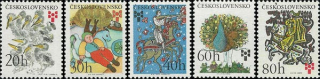 2149-2153 - Bratislava BIB 1975 (s kupóny)