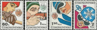 2232-2235 - VI. zimní spartakiáda spřátelených armád