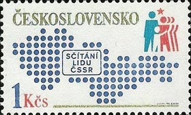 2454 - Sčítání lidu ČSSR