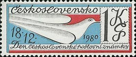 2466 - Den čs. poštovní známky 1980