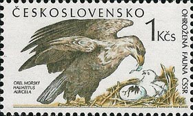 2897 - Ohrožená fauna ČSSR- mořský orel