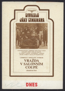 Divadlo Járy Cimrmana : Vražda v salonním coupé (DVD)