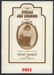 Divadlo Járy Cimrmana : Němý Bobeš aneb český Таrzan (DVD)