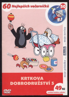 Krtkova dobrodružství 5 (DVD)