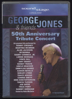 George Jones & Friends - 50th Anniversary Tribute Concert (DVD)